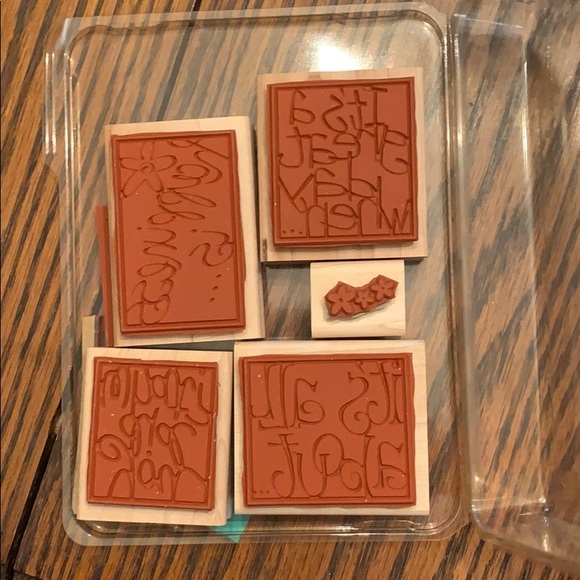 Snappy Starts rubber stamp set - Picture 4 of 4